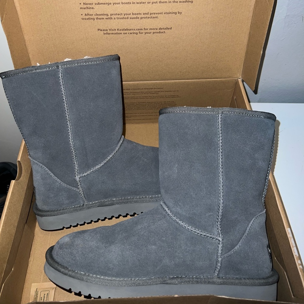 Brand New Grey UGG Suede Boots